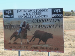 Carrieton Rodeo Sign